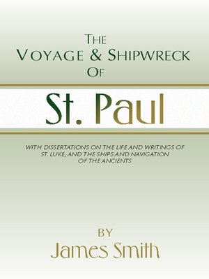 cover image of The Voyage and Shipwreck of St. Paul